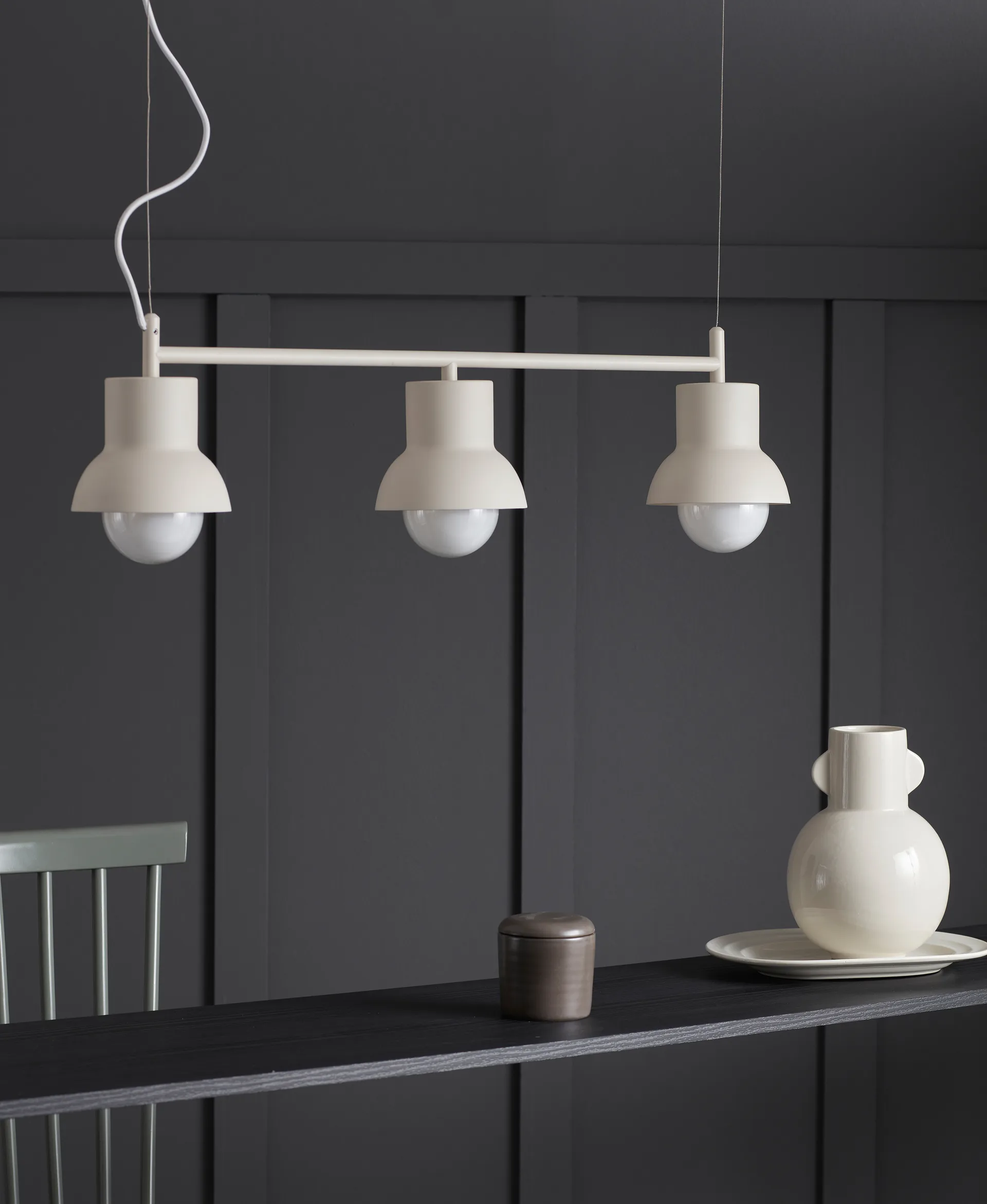 Down Long hanglamp, Beige CO Bankeryd