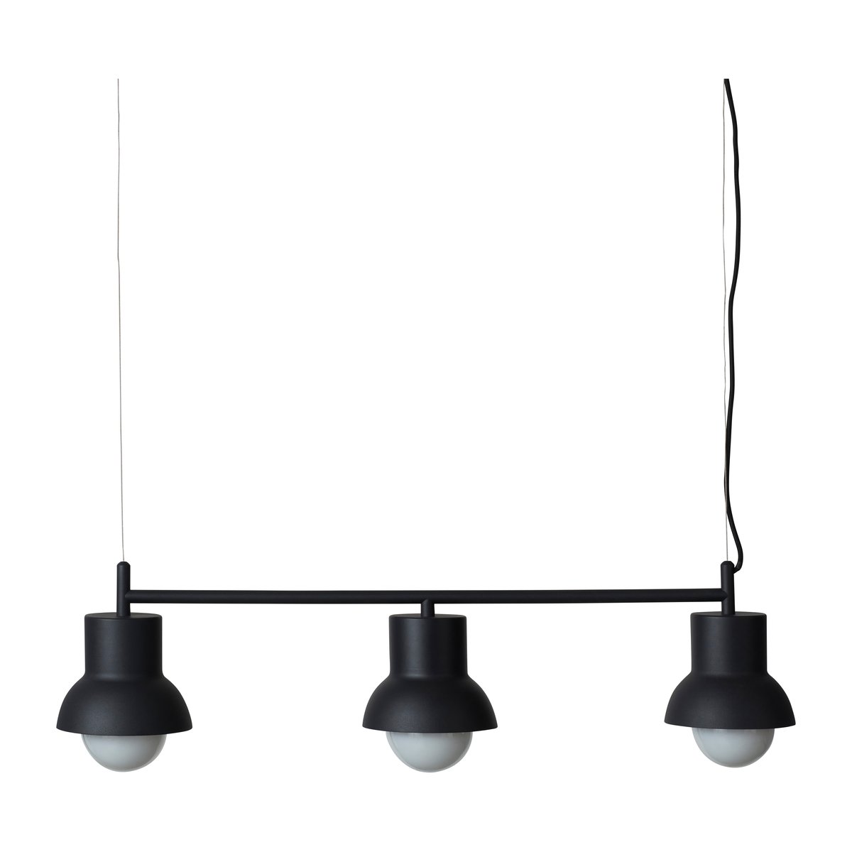 CO Bankeryd Down Long hanglamp Zwart | Scandinavisch Interieur | Hanglampen | Zwart