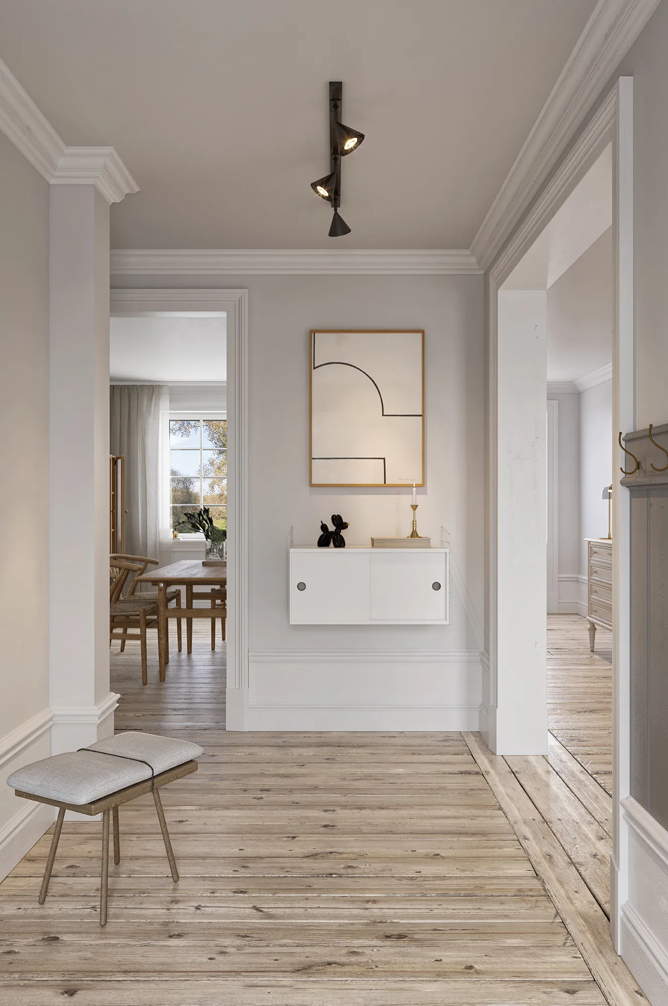 Rain 10 plafondspot, Black CO Bankeryd