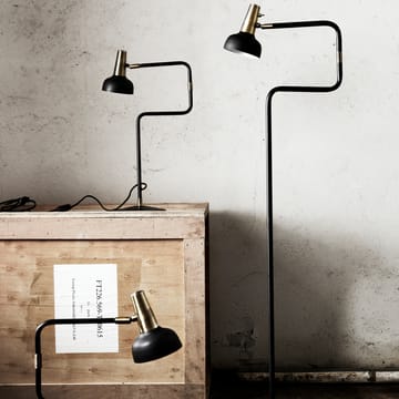 Ray tafellamp - wit, details in nikkel - CO Bankeryd