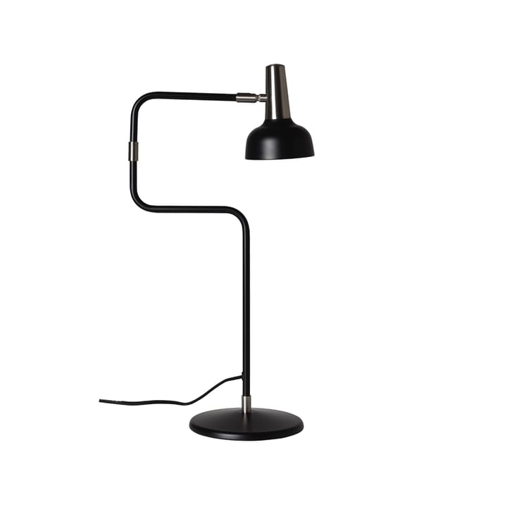Ray tafellamp - zwart, details in nikkel - CO Bankeryd