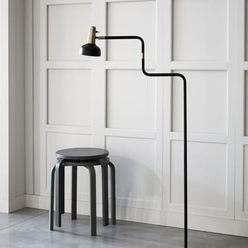 Ray Vloerlamp - wit, details in nikkel - CO Bankeryd