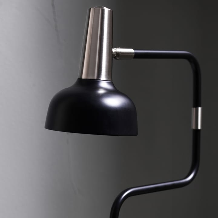Ray Vloerlamp, wit, details in nikkel CO Bankeryd