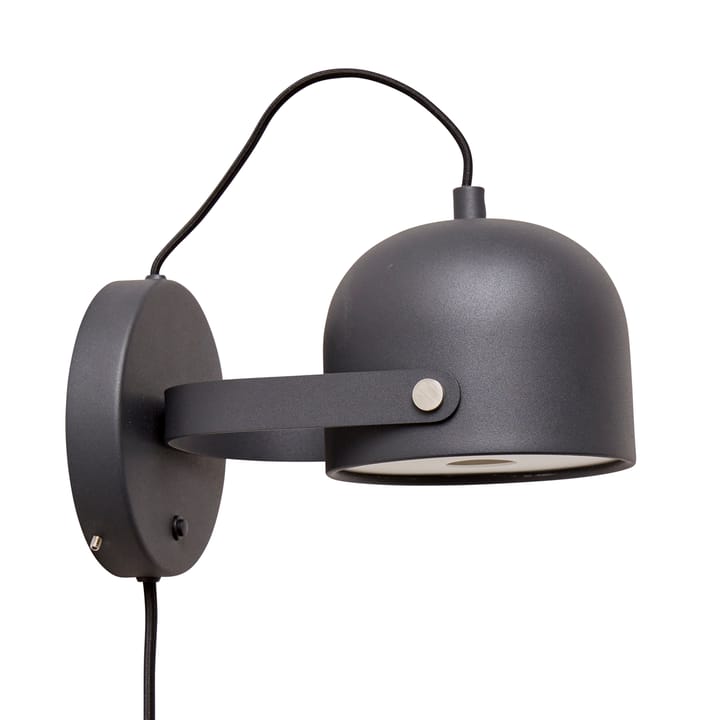 Svejk 13 muurlamp, Zwart-nikkel CO Bankeryd