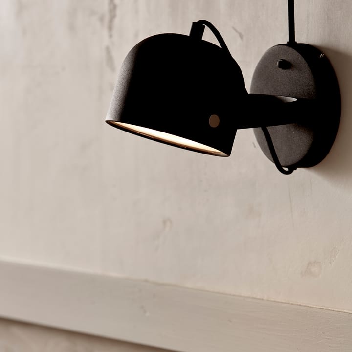 Svejk 13 muurlamp, Zwart-nikkel CO Bankeryd