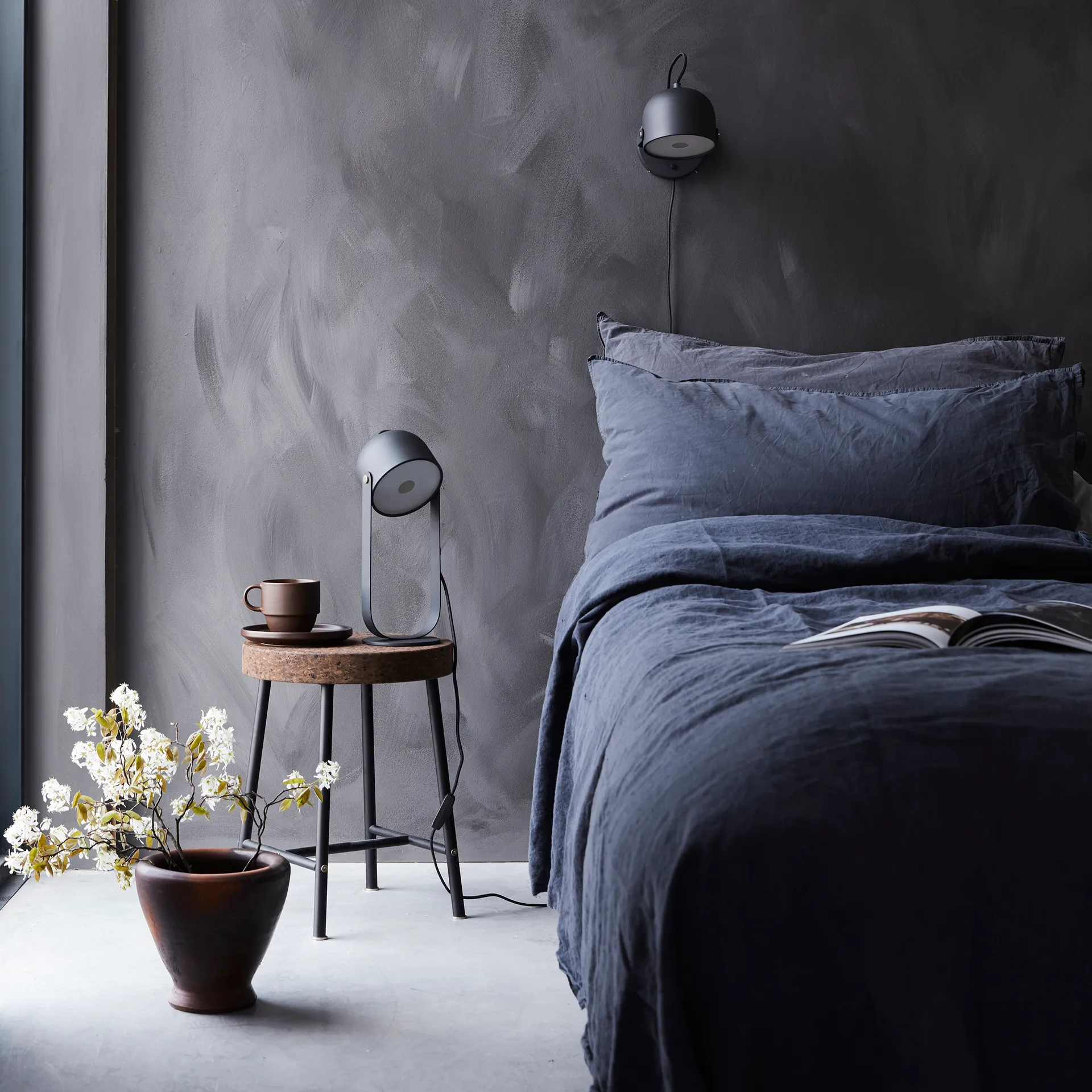 Svejk 13 tafellamp, Zwart-nikkel CO Bankeryd