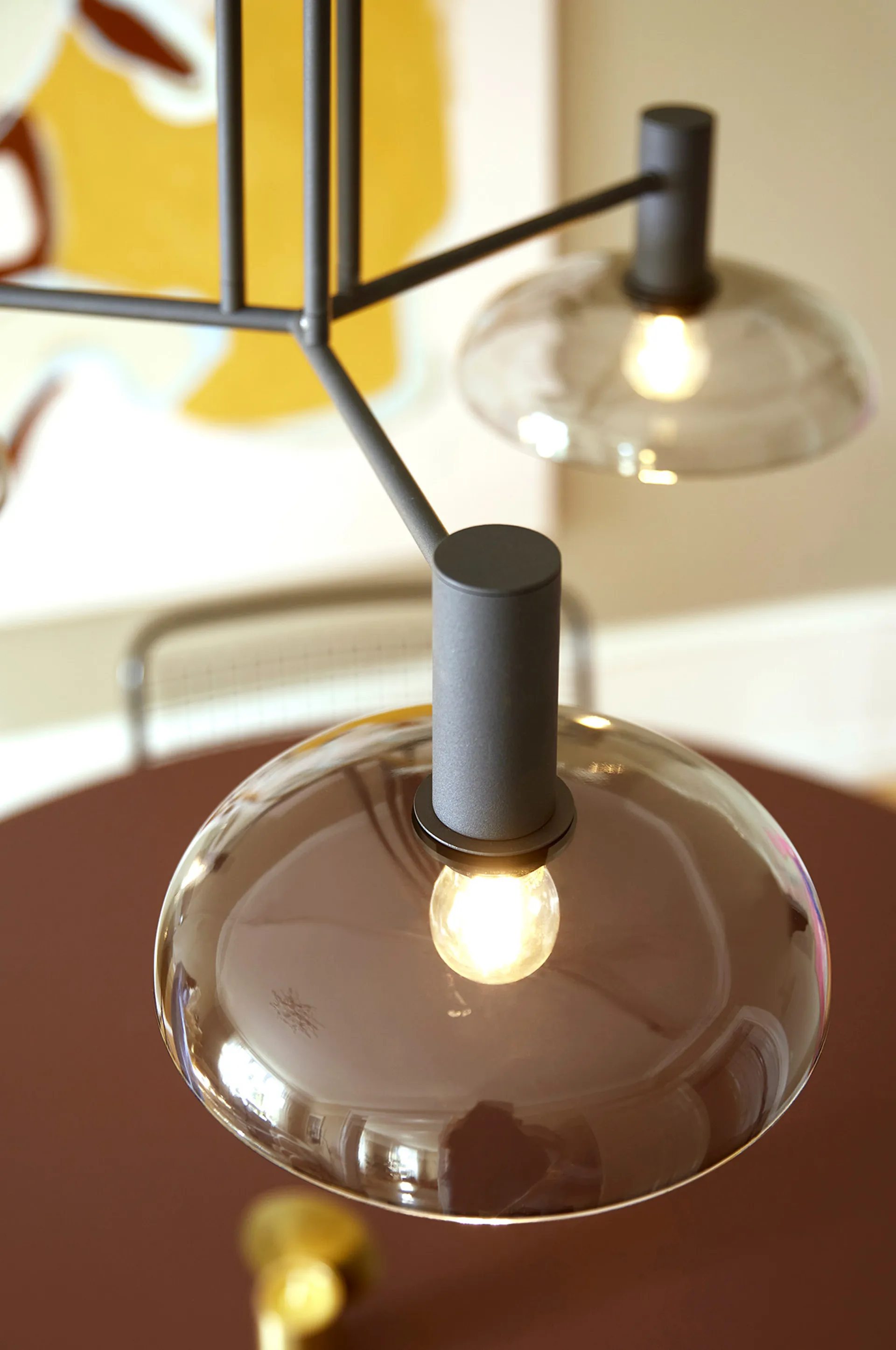 Ufo Circle hanglamp, Zwart CO Bankeryd