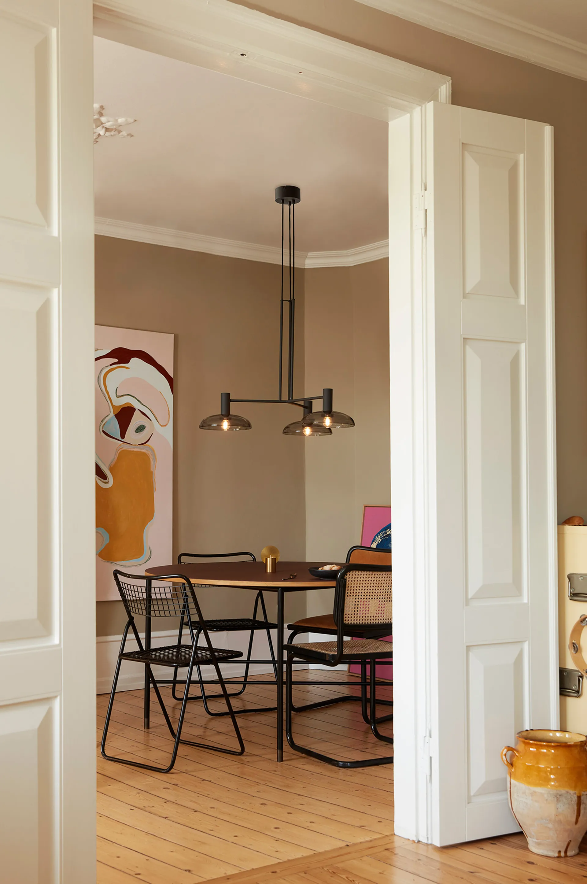 Ufo Circle hanglamp, Zwart CO Bankeryd