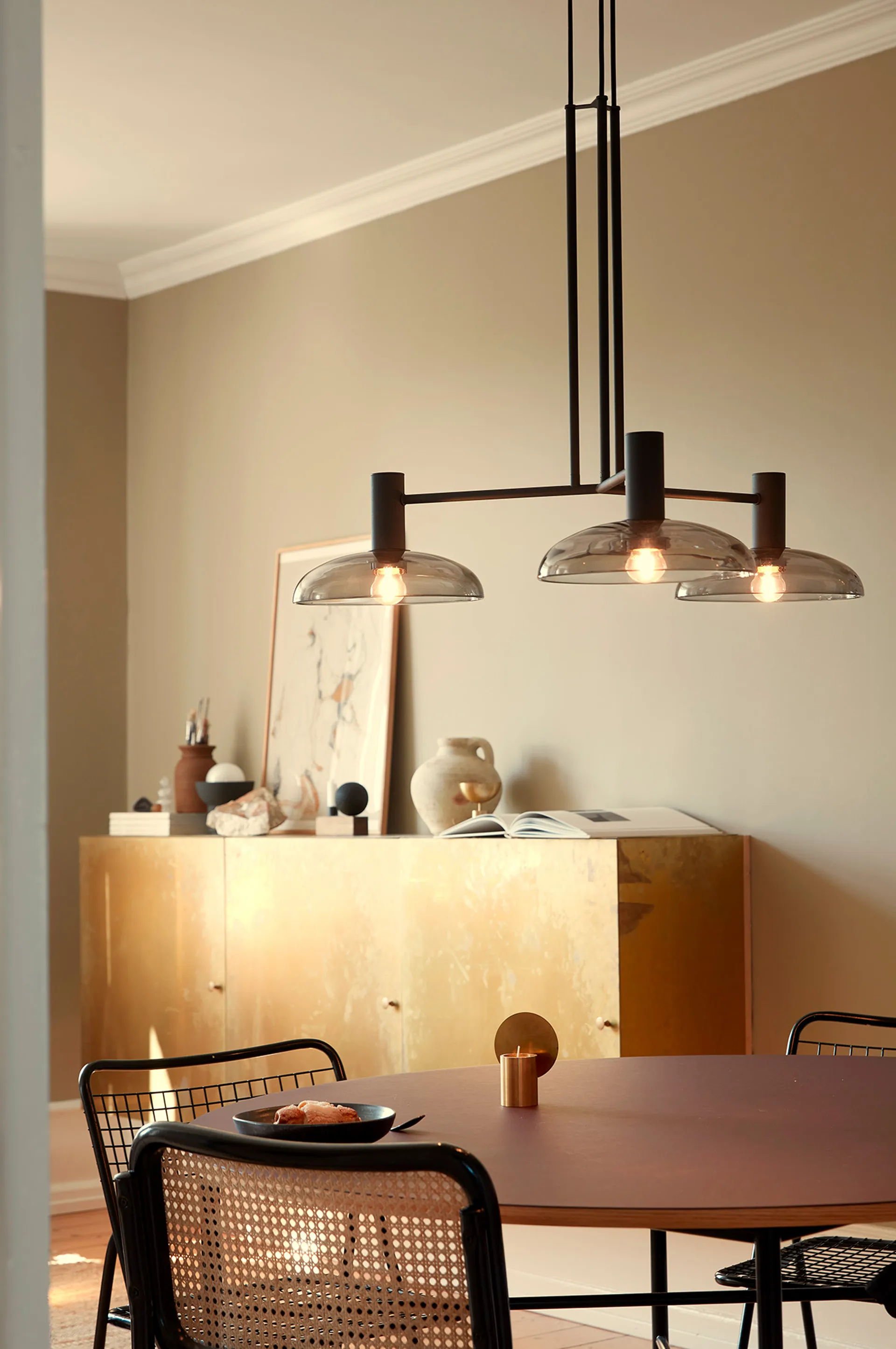 Ufo Circle hanglamp, Zwart CO Bankeryd