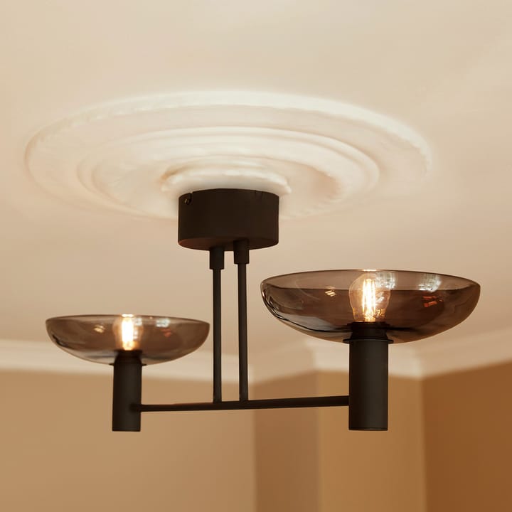 Ufo Long plafonnière, Zwart CO Bankeryd