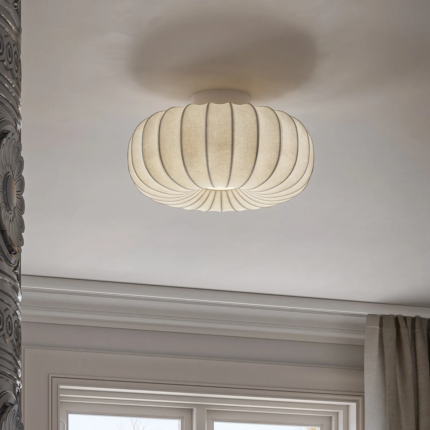 Uni 40 plafond, Wit CO Bankeryd