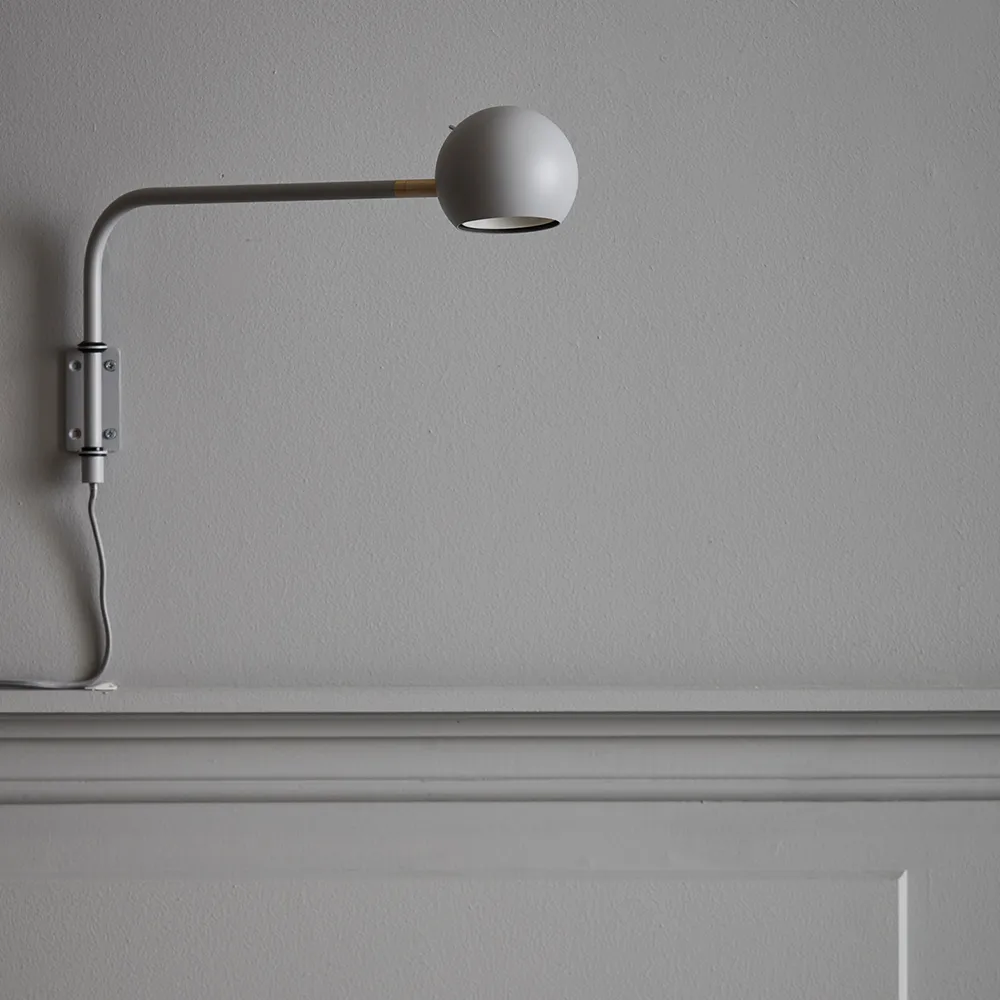 YES! Muurlamp, beige, 62 CO Bankeryd