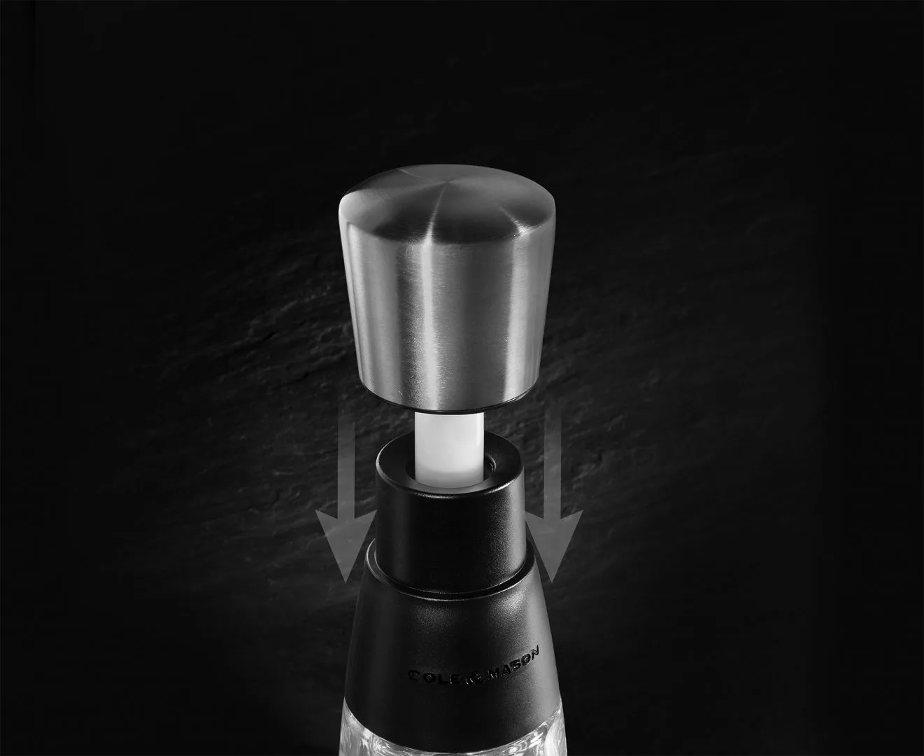 Cole & Mason olie & azijn spuitfles 18,7 cm, Helder Cole & Mason