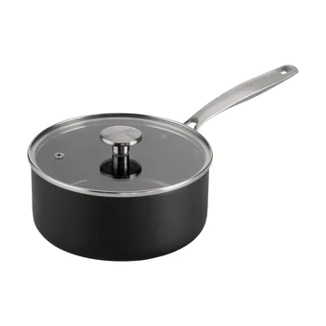 Combekk Element steelpan met deksel aluminium zwart - Ø18 cm - Combekk