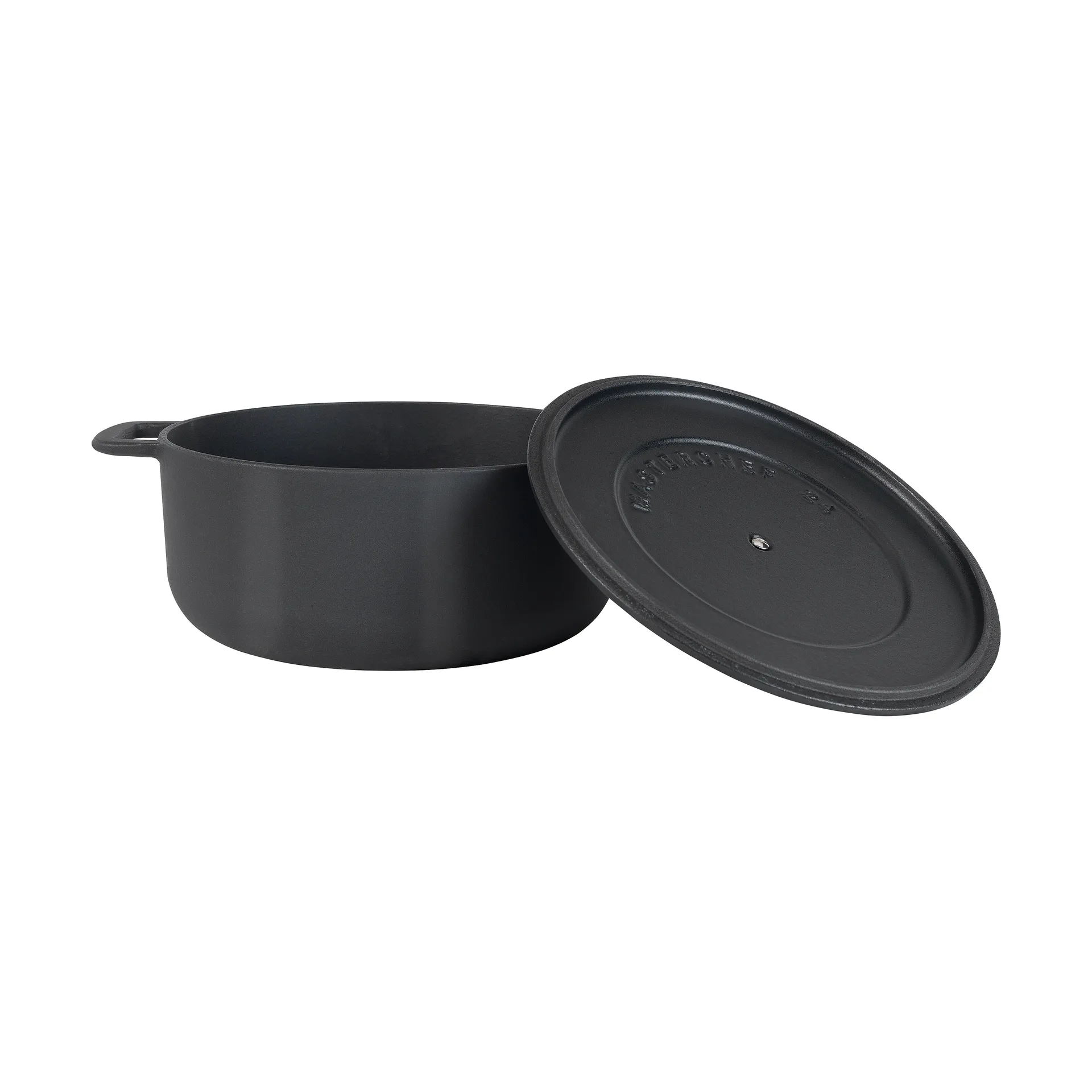 Combekk geëmailleerde gietijzeren braadpan Ø24 cm, Black Combekk