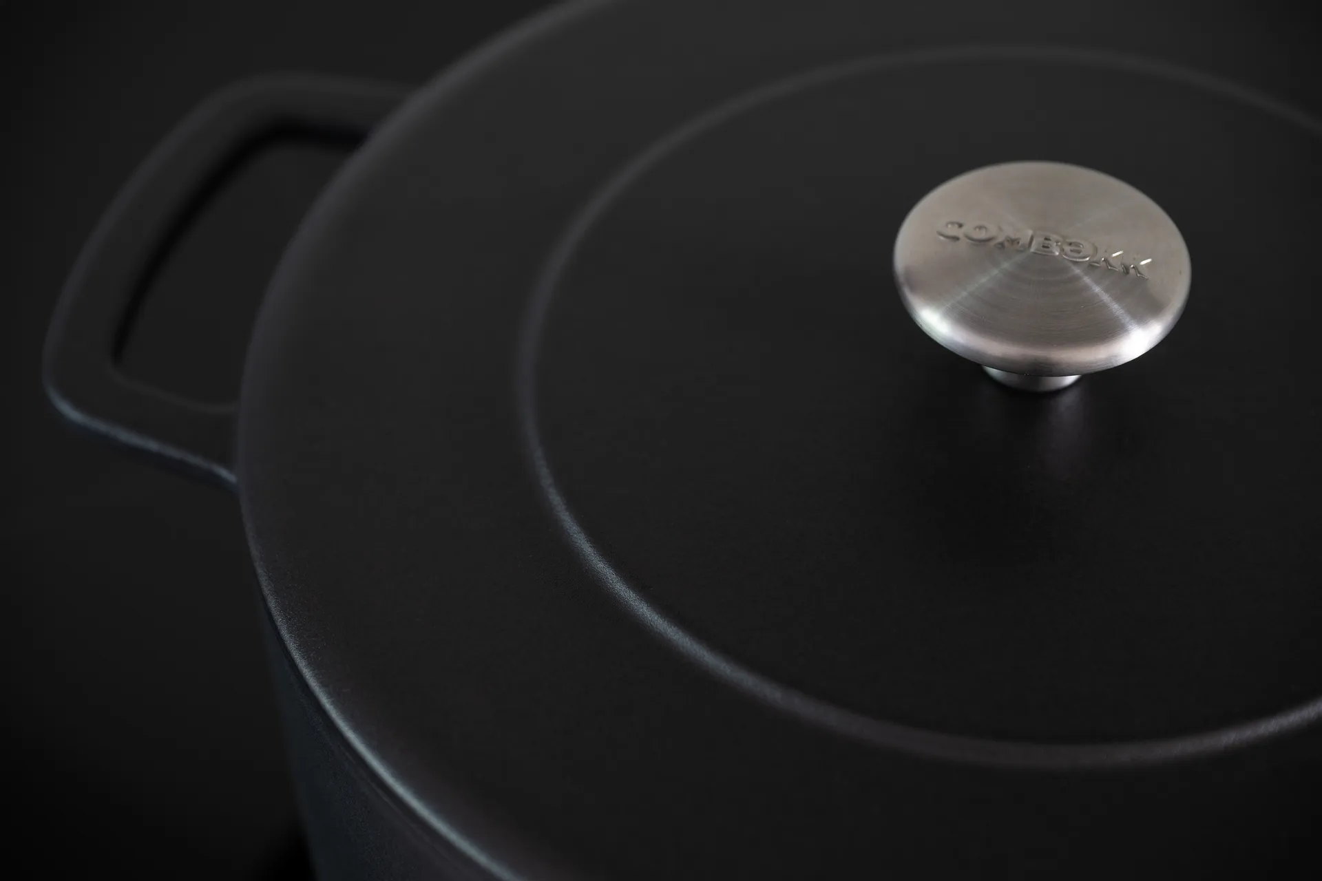 Combekk geëmailleerde gietijzeren braadpan Ø24 cm, Black Combekk