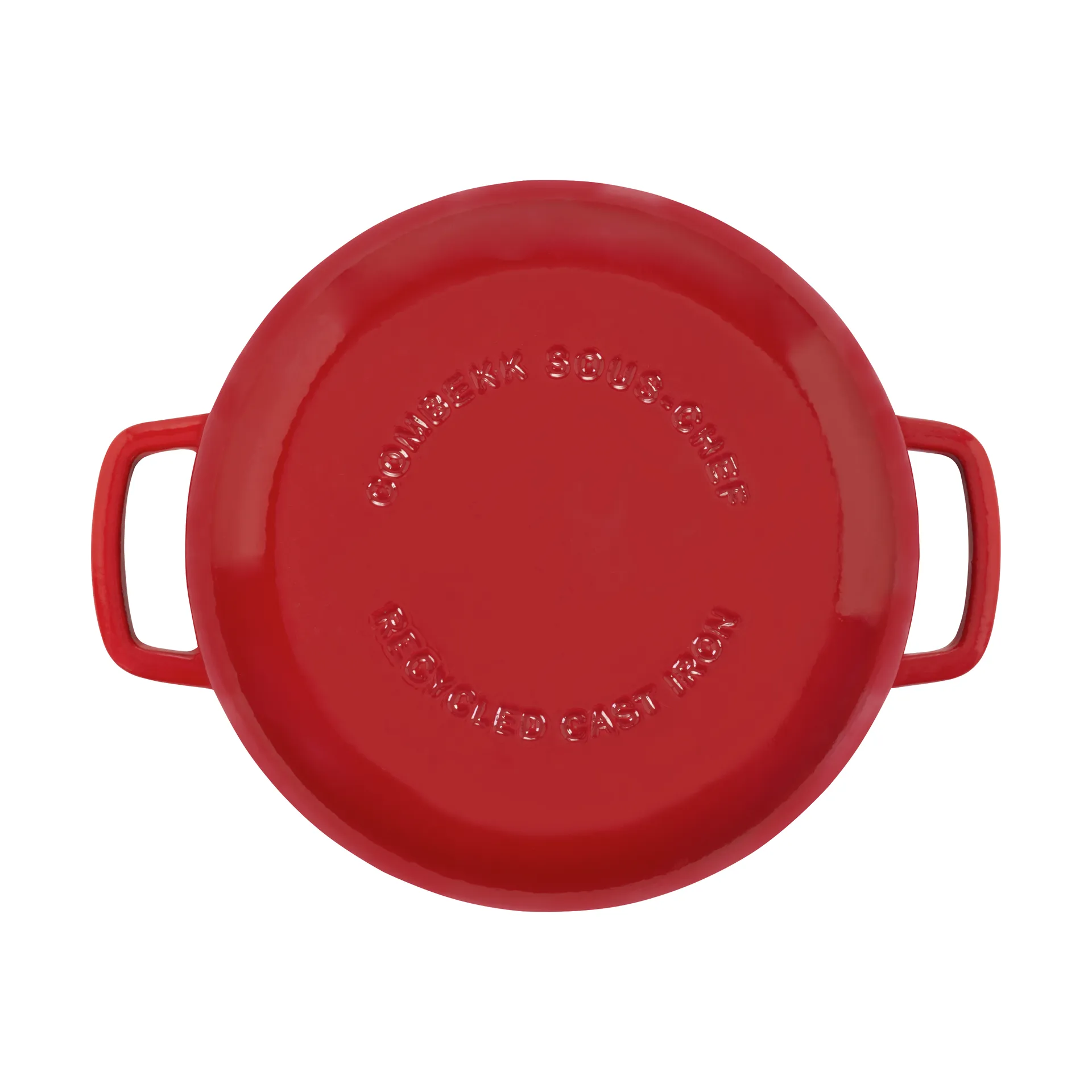 Combekk geëmailleerde gietijzeren braadpan Ø24 cm, Cherry Combekk