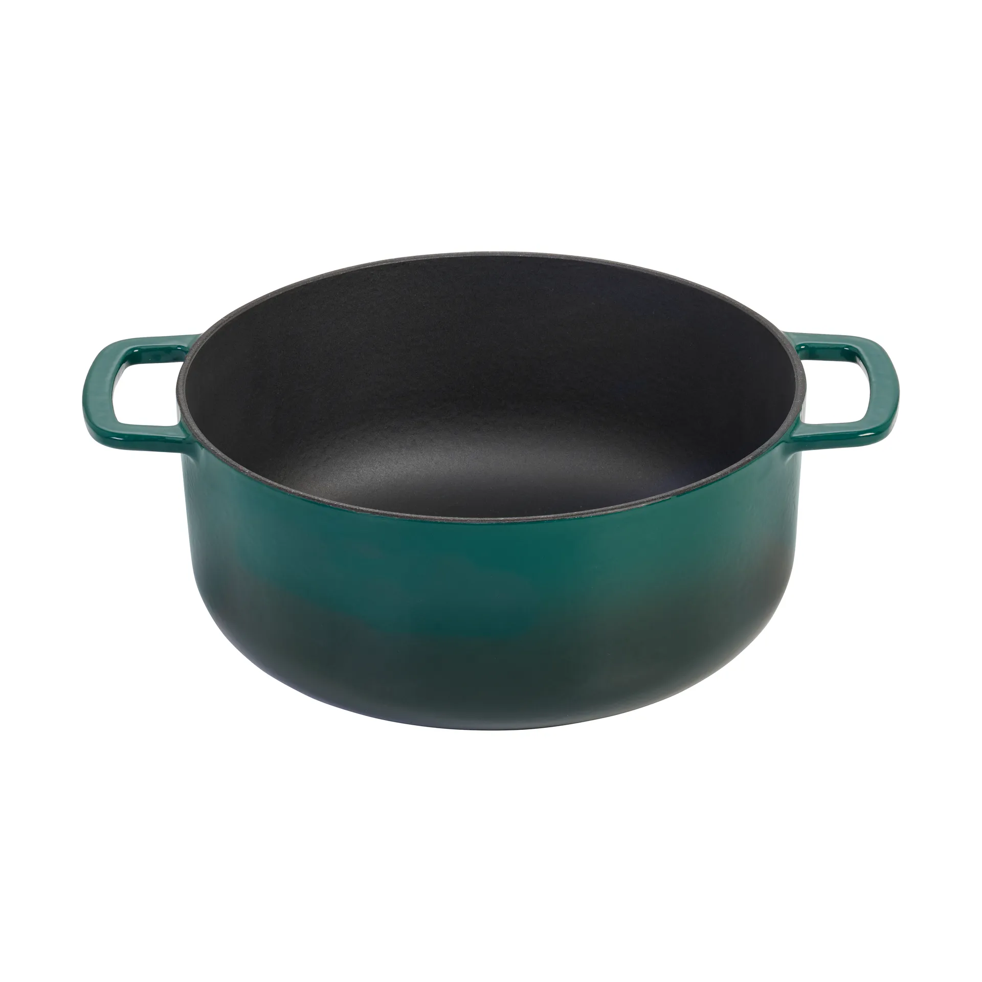 Combekk geëmailleerde gietijzeren braadpan Ø24 cm, Holly Green-gold knob Combekk