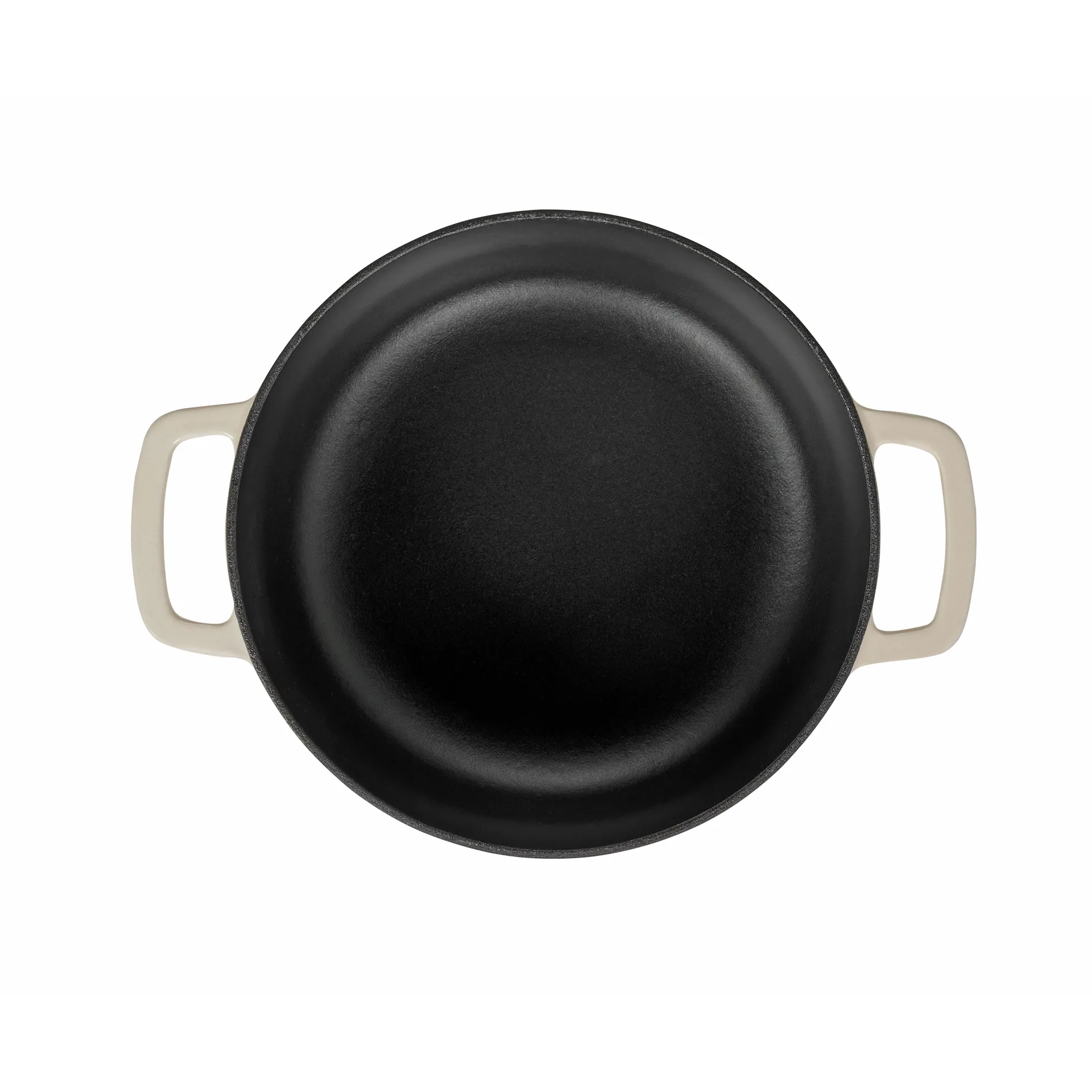 Combekk geëmailleerde gietijzeren braadpan Ø24 cm, Sand-gold knob Combekk