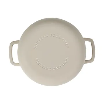 Combekk geëmailleerde gietijzeren braadpan Ø24 cm - Sand-gold knob - Combekk