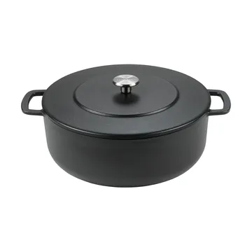 Combekk geëmailleerde gietijzeren braadpan Ø28 cm - Black - Combekk