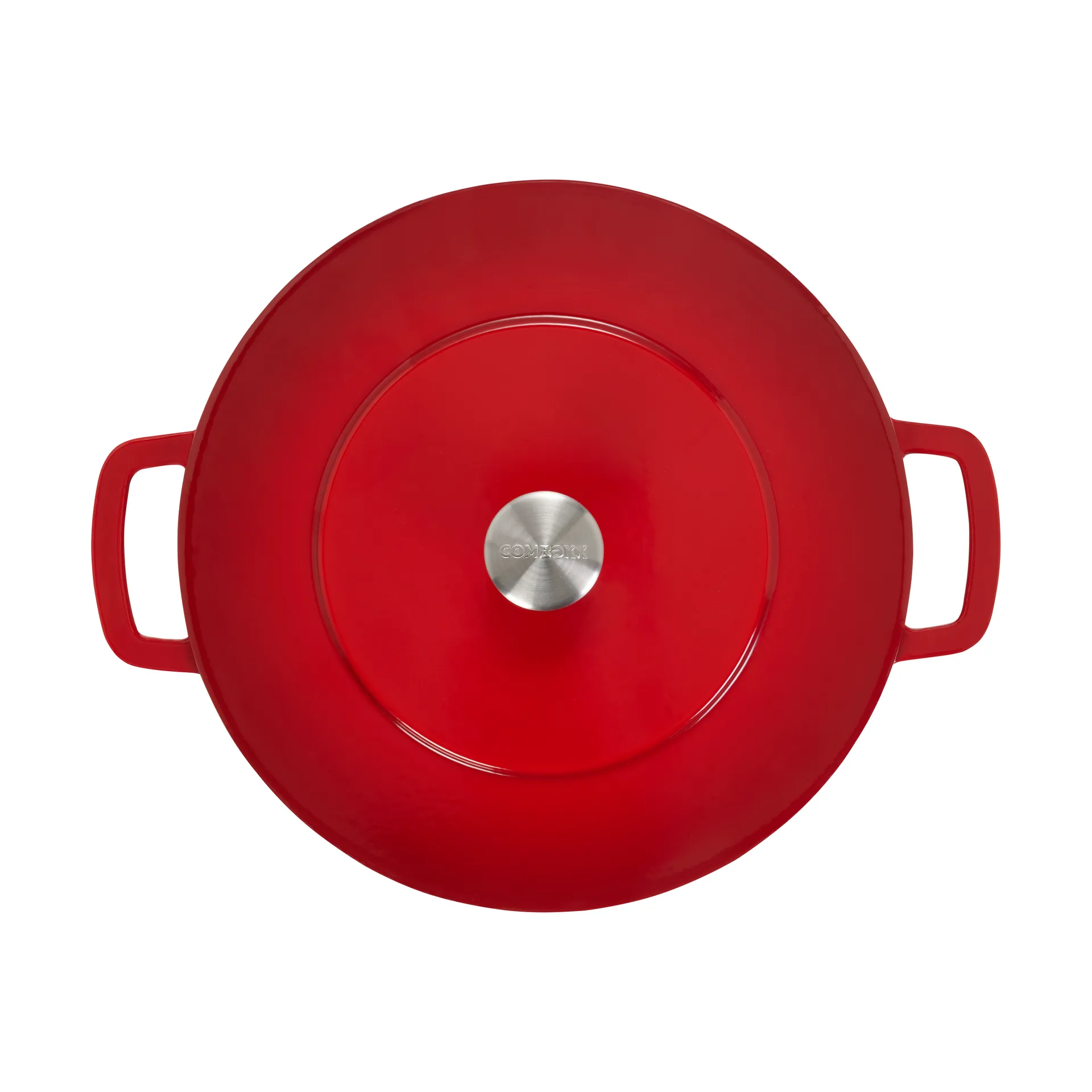 Combekk geëmailleerde gietijzeren braadpan Ø28 cm, Cherry Combekk