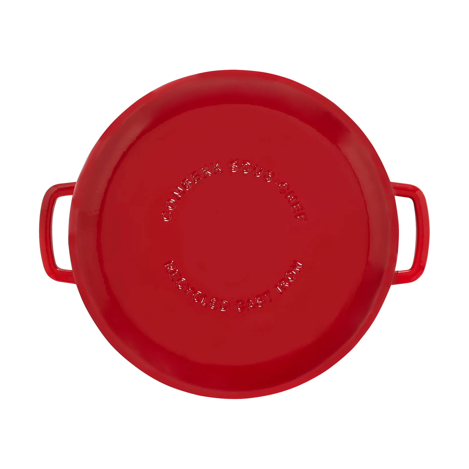 Combekk geëmailleerde gietijzeren braadpan Ø28 cm, Cherry Combekk