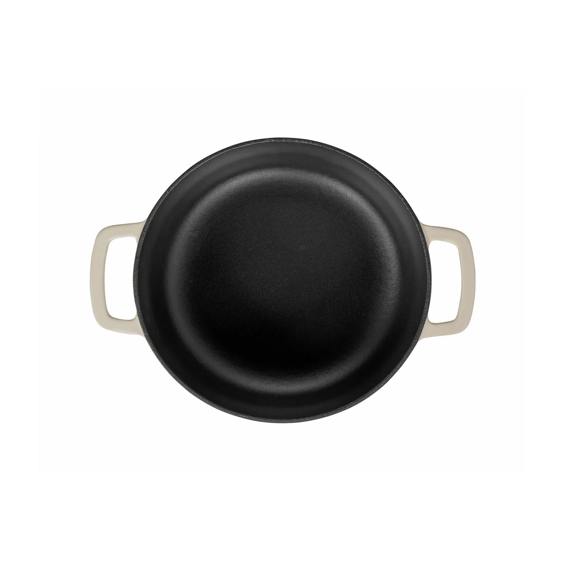 Combekk geëmailleerde gietijzeren braadpan Ø28 cm, Sand-gold knob Combekk