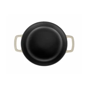 Combekk geëmailleerde gietijzeren braadpan Ø28 cm - Sand-gold knob - Combekk