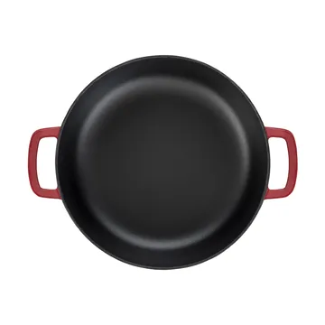 Combekk geëmailleerde gietijzeren koekenpan Ø28 cm - Bordeaux - Combekk