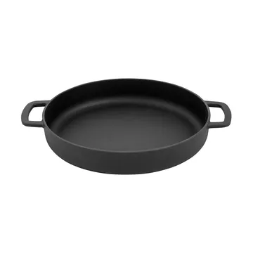 Combekk geëmailleerde gietijzeren koekenpan Ø28 cm - Matt Black - Combekk