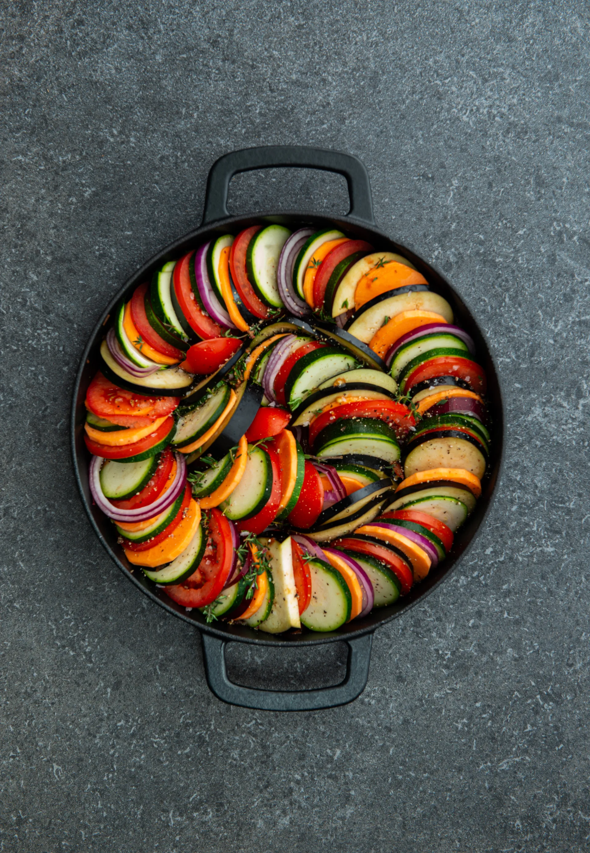 Combekk geëmailleerde gietijzeren koekenpan Ø28 cm, Matt Black Combekk