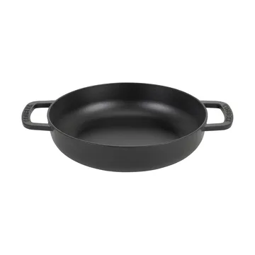 Combekk geëmailleerde sauteerpan gietijzer Ø28 cm - Black-gold knob - Combekk