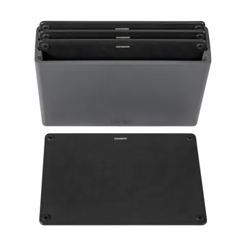 Combekk snijplank 4-pack - Black-black - Combekk