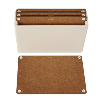 Combekk snijplank 4-pack - Sand-brown - Combekk