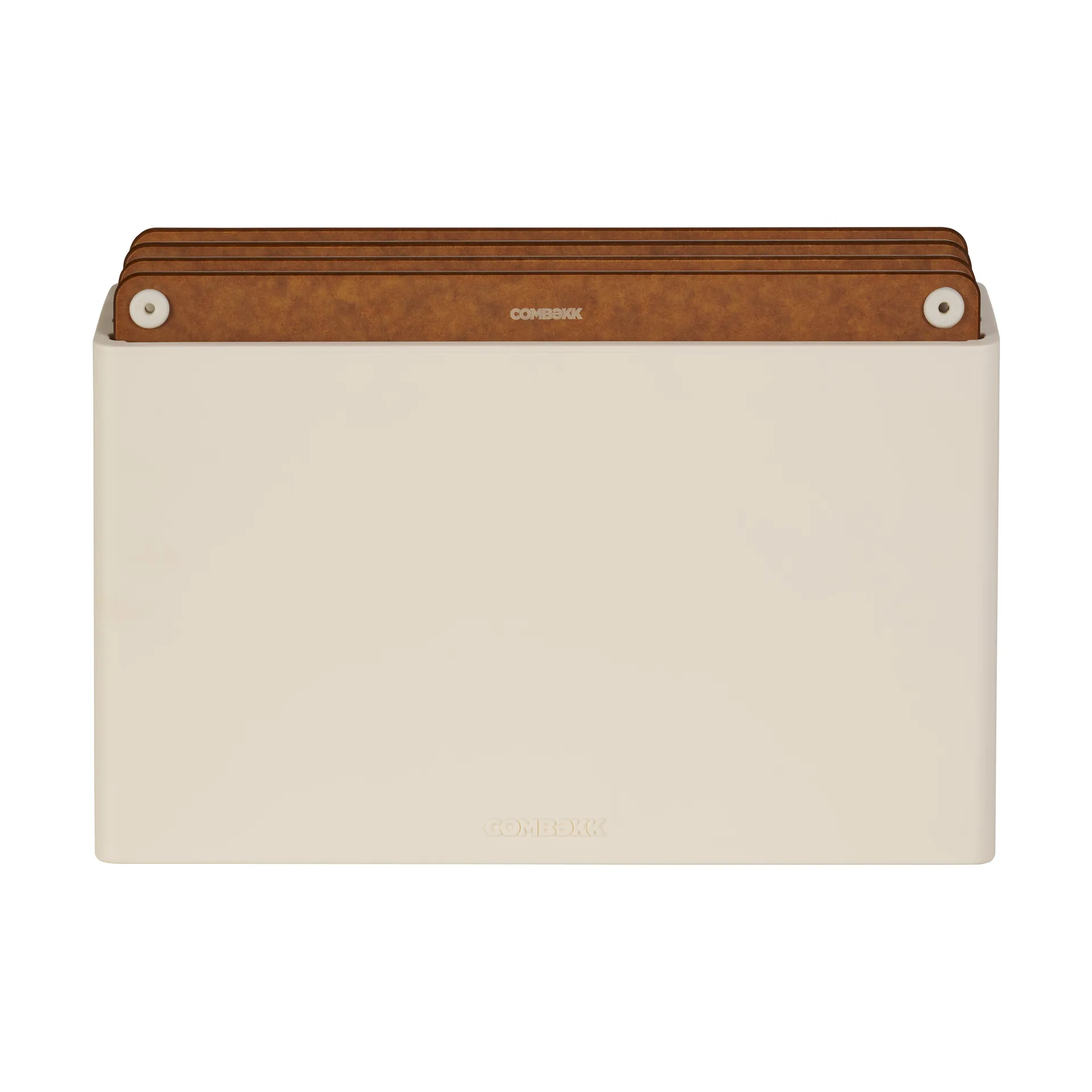 Combekk snijplank 4-pack, Sand-brown Combekk