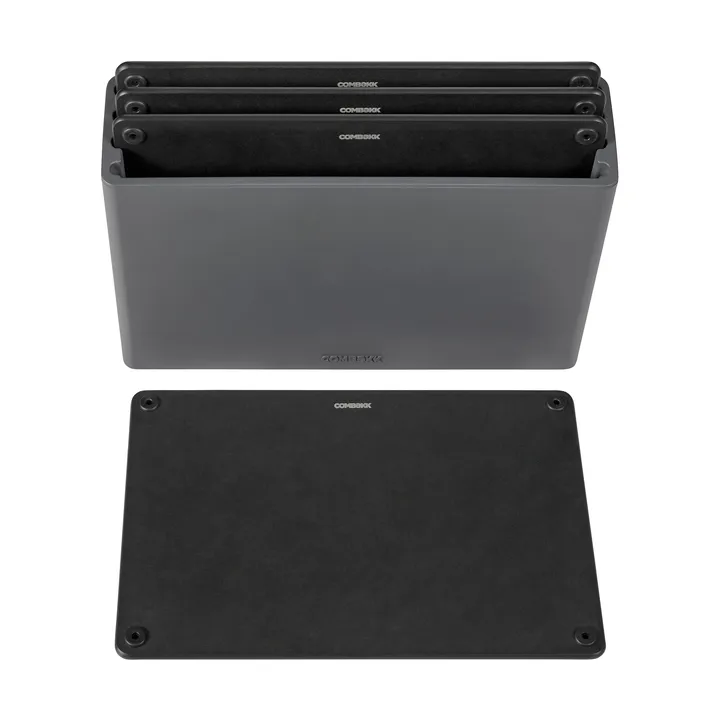 Combekk snijplank 5-delig - Black-black - Combekk