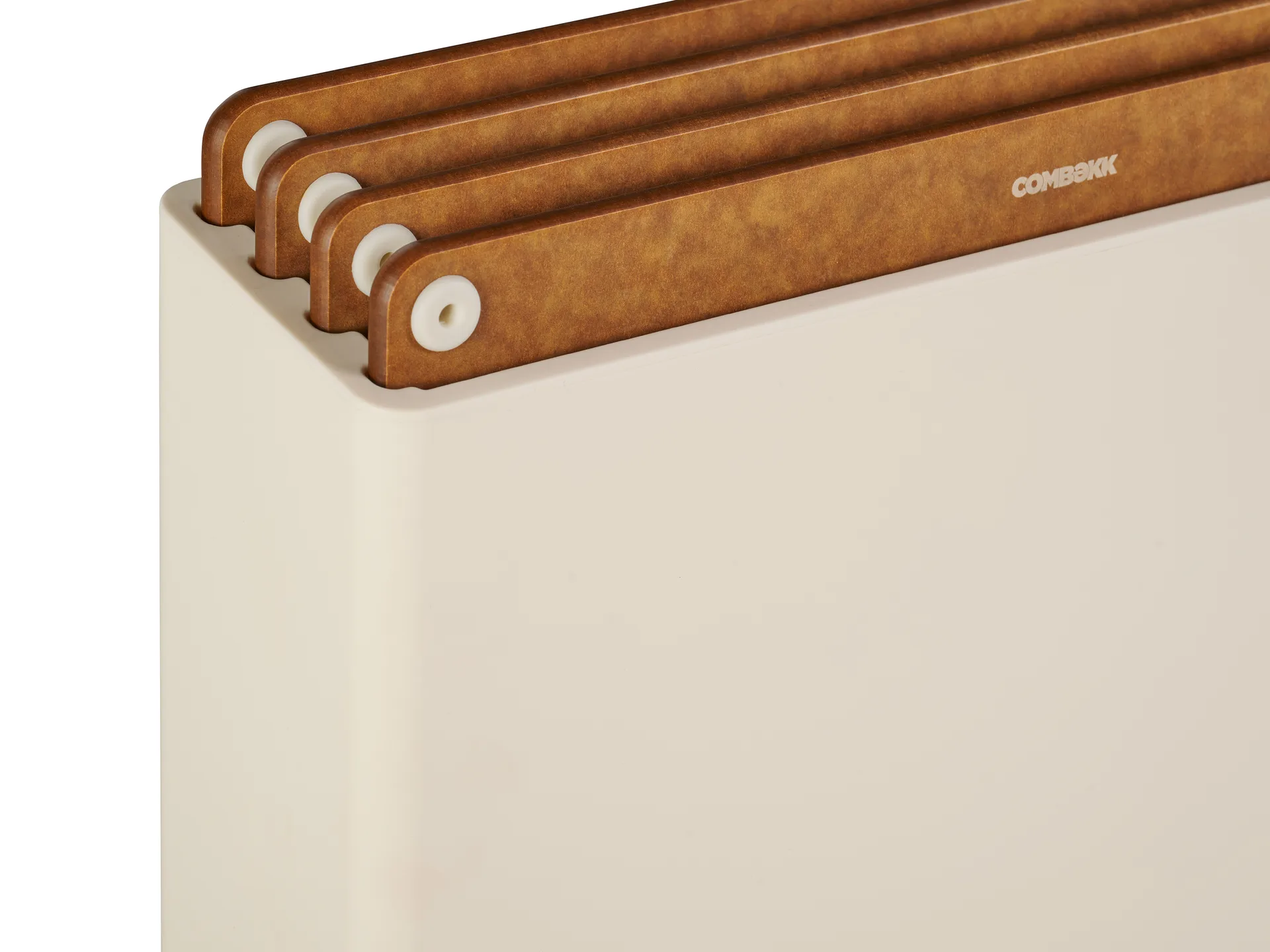 Combekk snijplank 5-delig, Sand-brown Combekk