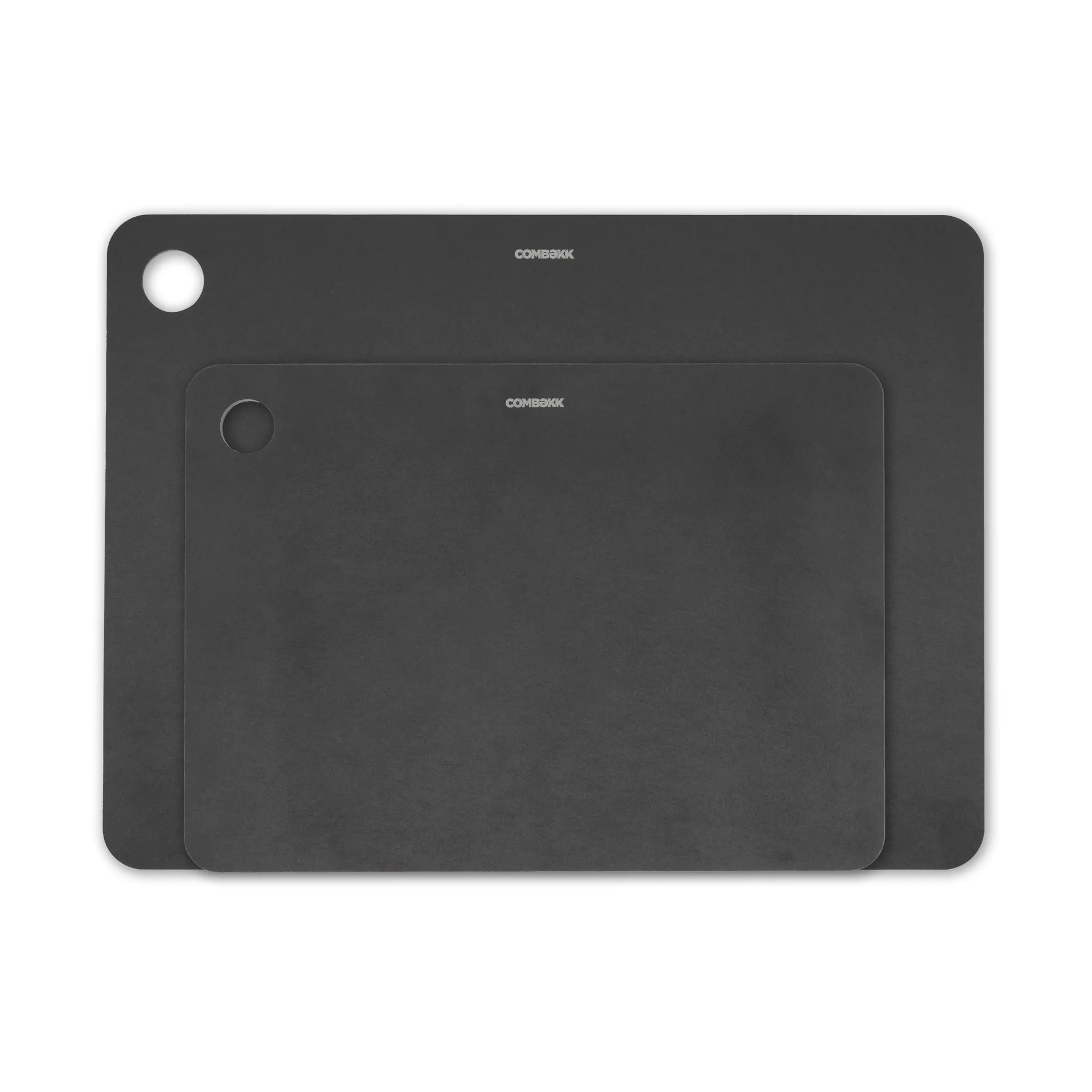 Combekk snijplank hout 2-delig, Black Combekk