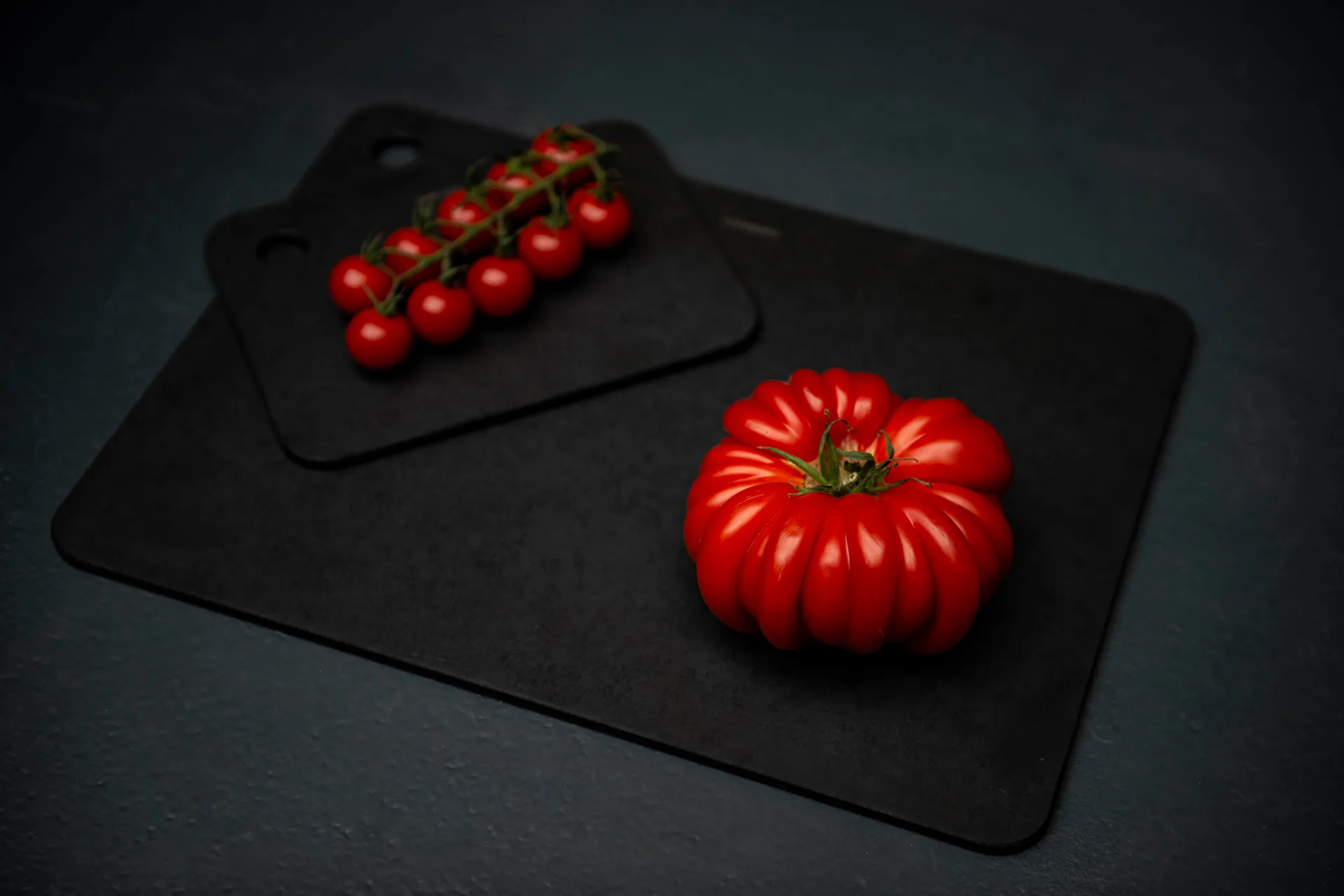 Combekk snijplank hout 2-delig, Black Combekk