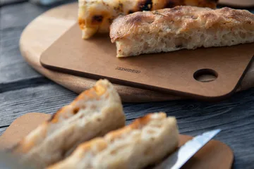 Combekk snijplank hout 2-delig - Brown - Combekk