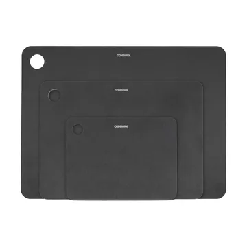 Combekk snijplank hout 3-delig - Black - Combekk
