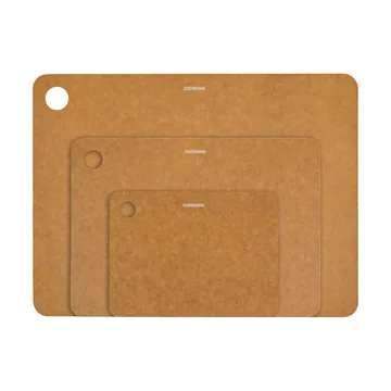 Combekk snijplank hout 3-delig - Brown - Combekk
