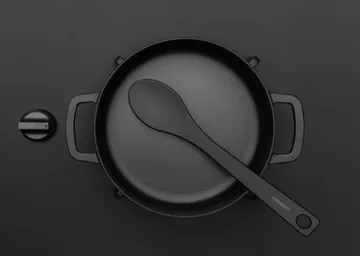 Combekk soeplepel houtvezel - Black - Combekk