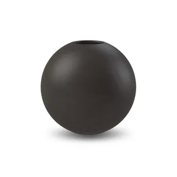 Ball vaas black - 10 cm. - Cooee Design