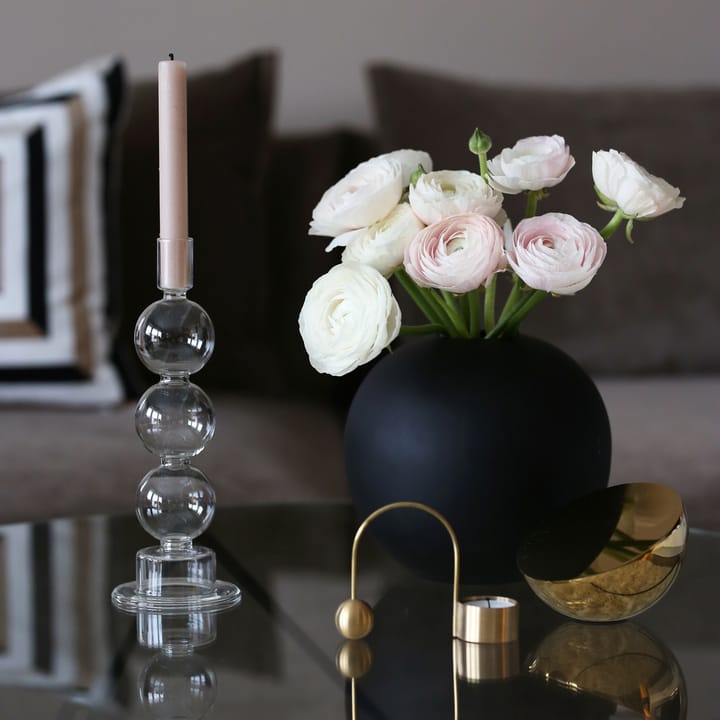 Ball vaas black, 20 cm. Cooee Design