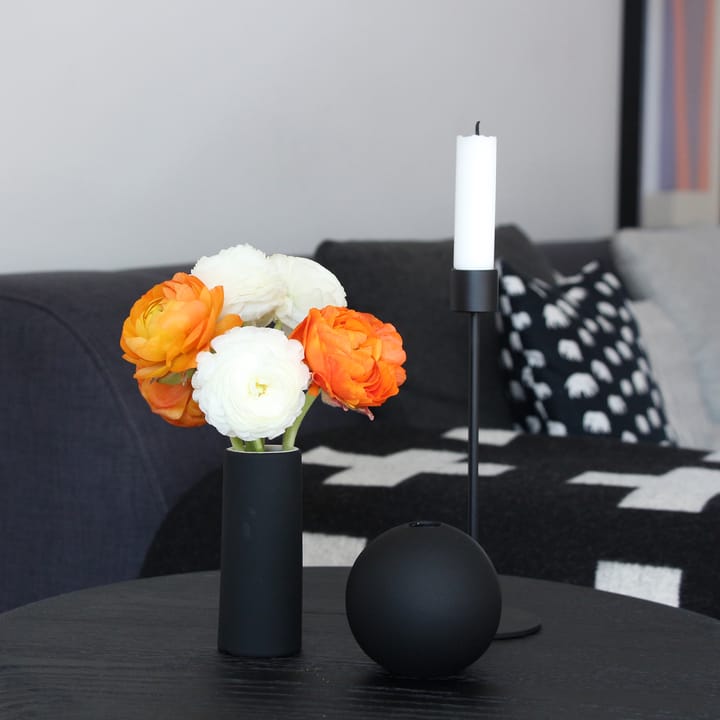 Ball vaas black, 8 cm. Cooee Design