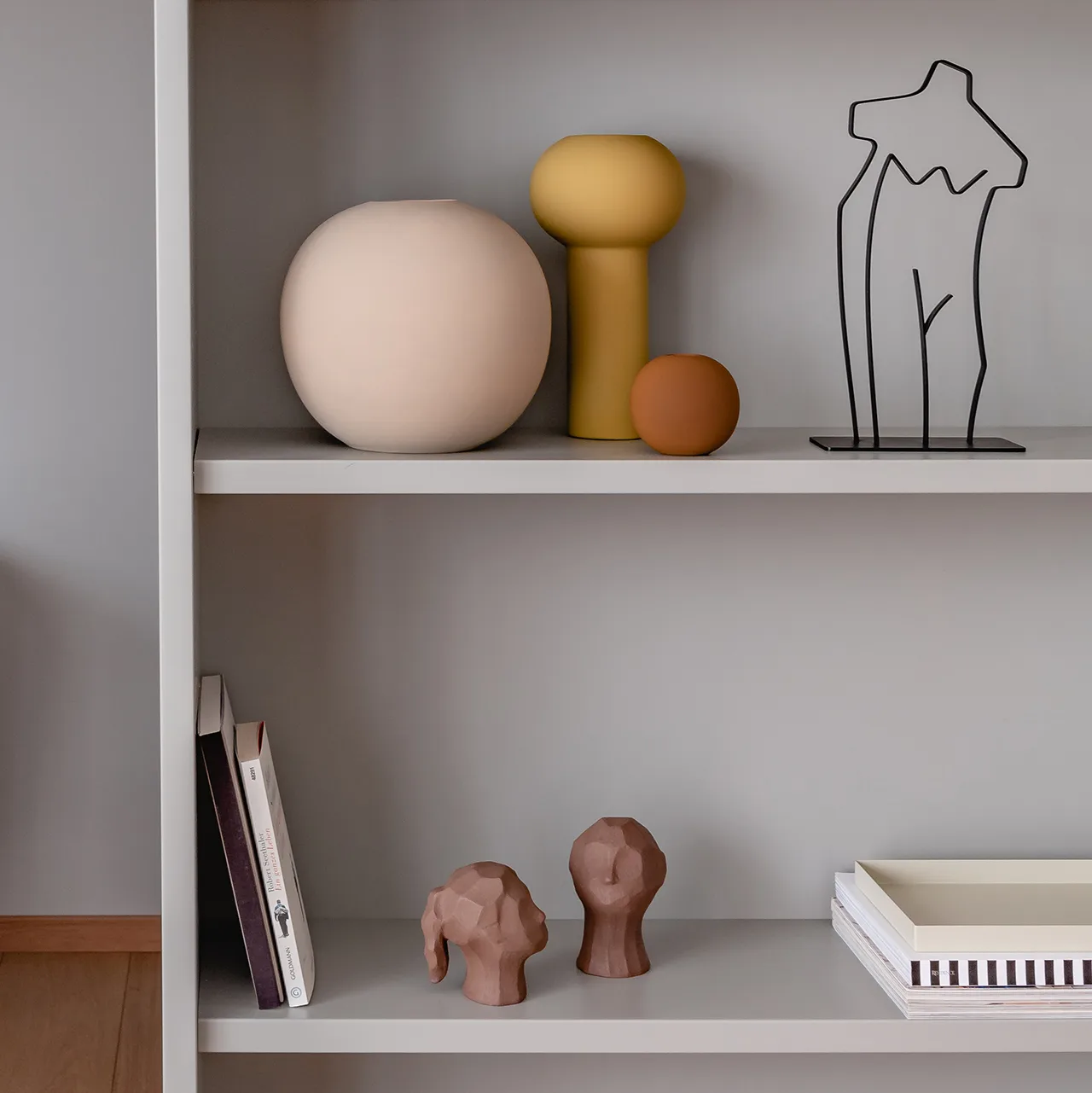 Ball vaas coconut, 8 cm Cooee Design