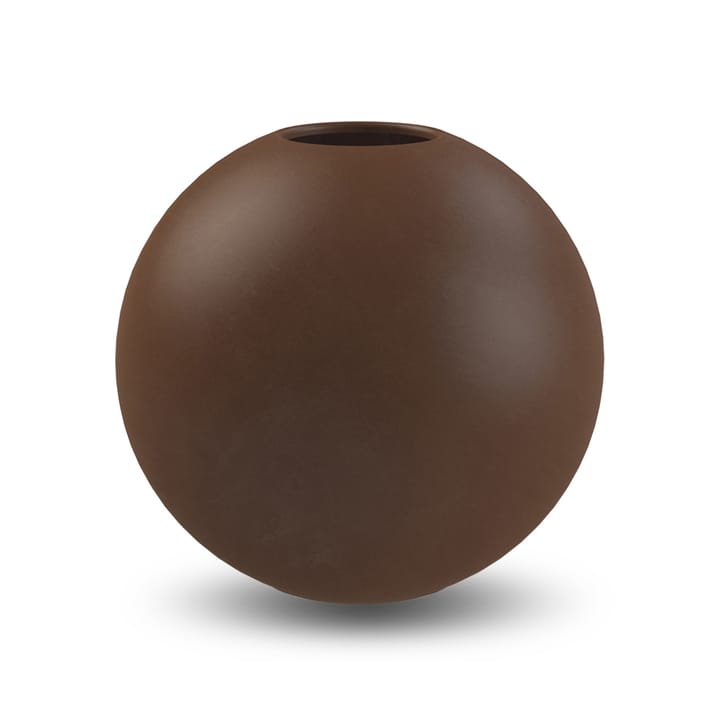 Ball vaas coffee - 20 cm - Cooee Design