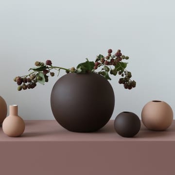 Ball vaas coffee - 8 cm - Cooee Design